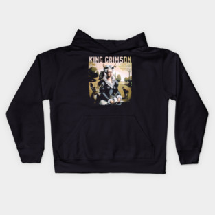 King Crimson Band #23 Kids Hoodie