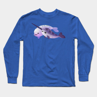 Beluga and Narwhal Long Sleeve T-Shirt