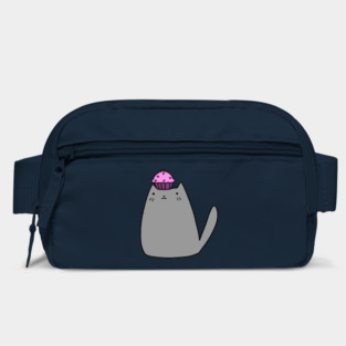 Cupcake Gray Kitty Bag