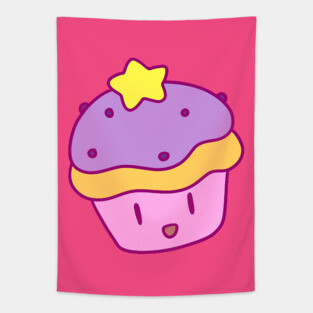 Star Cupcake Tapestry