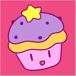 Star Cupcake Posters and Art