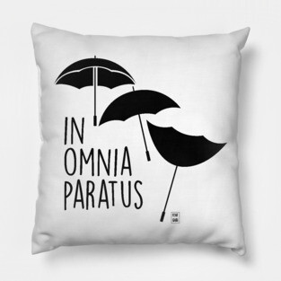In omnia paratus Pillow