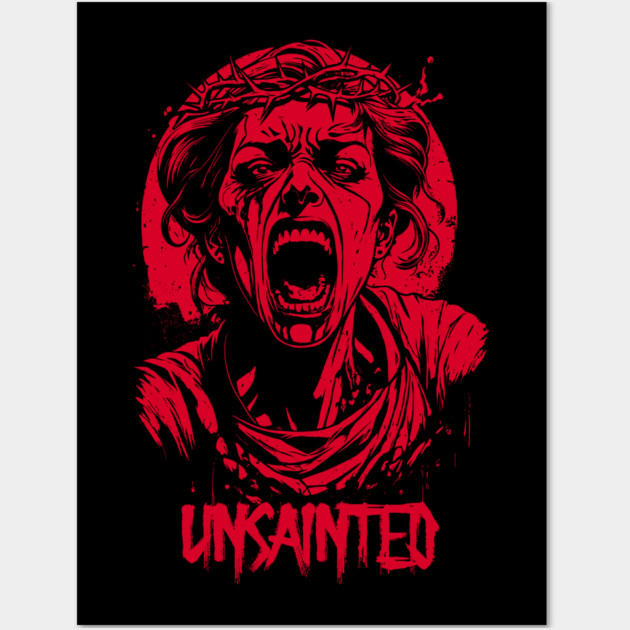 UNSAINTED Wall Art by artslaves