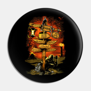 Middle Earth Outskirts Pin