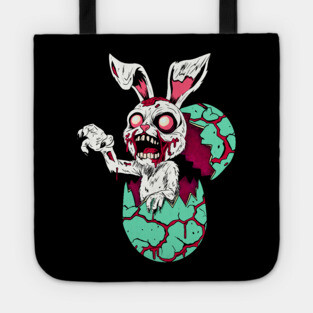 Zombie Easter Bunny Tote