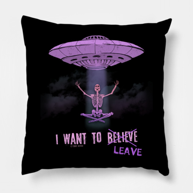 My bags are packed. Pillow by Tommy Devoid