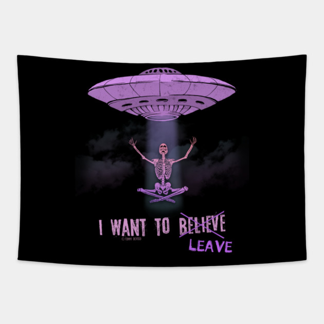 My bags are packed. Tapestry by Tommy Devoid