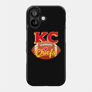 KC chiefs vintage style 2025 Phone Case