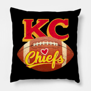 KC chiefs vintage style 2025 Pillow