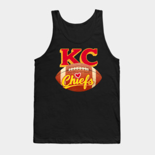 KC chiefs vintage style 2025 Tank Top