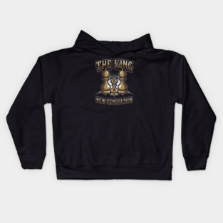 The King New Generation - Illustration Kids Hoodie