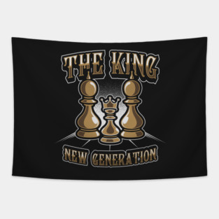 The King New Generation - Illustration Tapestry