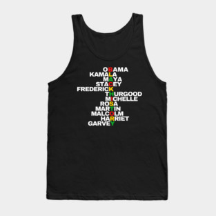 Heroes-of-Black-history Tank Top