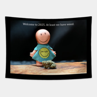 Creature Comforts - Weed Design Tapestry