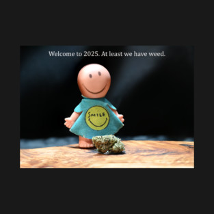 Creature Comforts - Weed Design T-Shirt