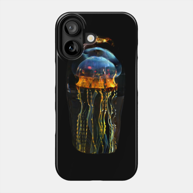 Satava Jellyfish - Art Glass Phone Case by MrGreenGenes420