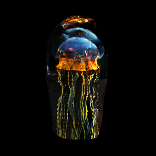 Satava Jellyfish - Art Glass by MrGreenGenes420
