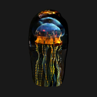 Satava Jellyfish - Art Glass T-Shirt