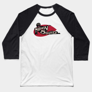 Vintage Style Detroit Sound Baseball T-Shirt