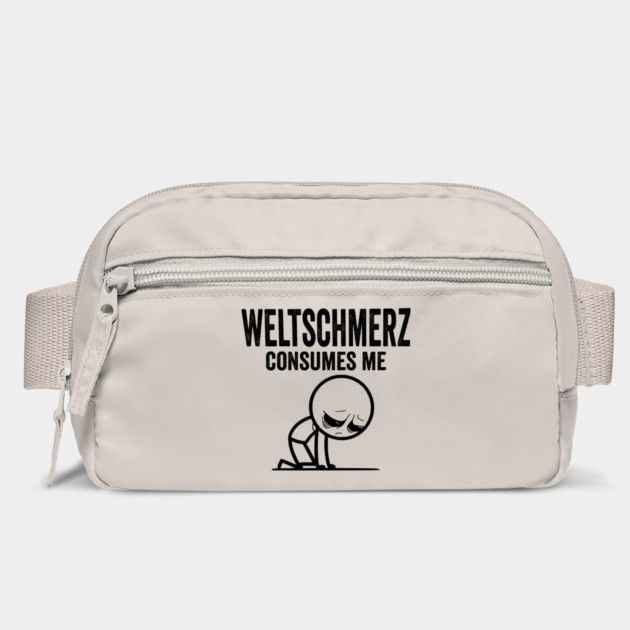 Weltschmerz Consumes Me, world weariness design by Luxinda