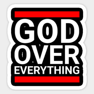 God Over Everything Magnet