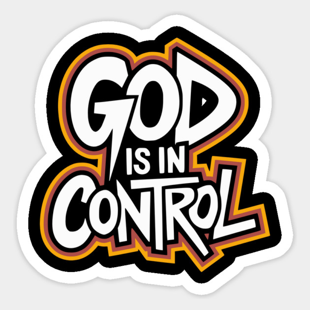 God is in control - Urban Style Magnet by UrbanLifeApparel