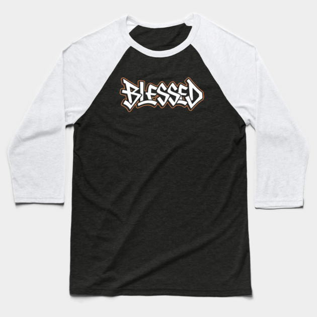 Blessed Baseball T-Shirt by UrbanLifeApparel