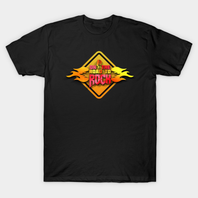 On the Road to Rock T-Shirt by Starcade