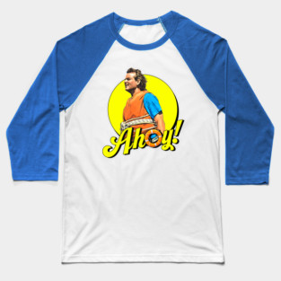 Bob Wiley - AHOY! What About Bob Movie Baseball T-Shirt