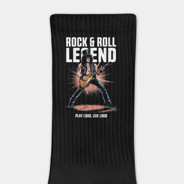 Rock & Roll Legend Guitarist by Mara Bun