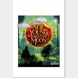 Neil Young Harvest Moon Posters and Art