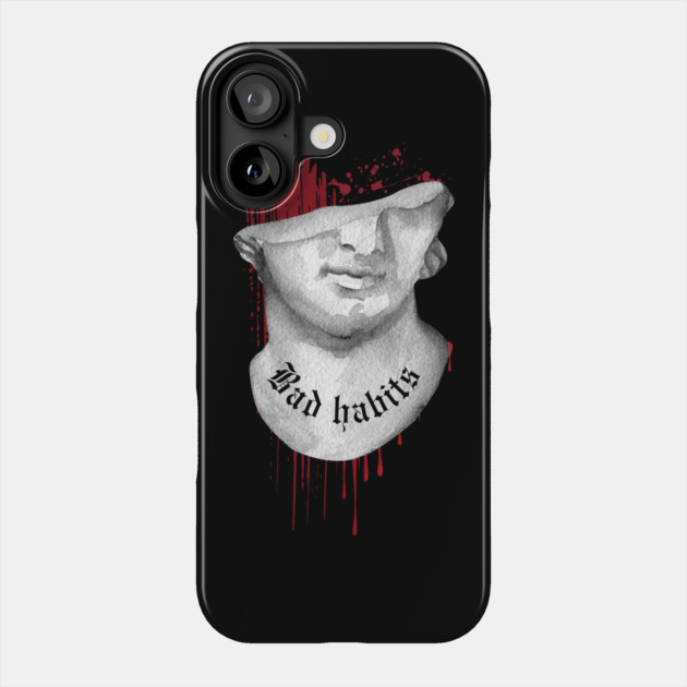 Bad habits Phone Case by Demian Stipatio