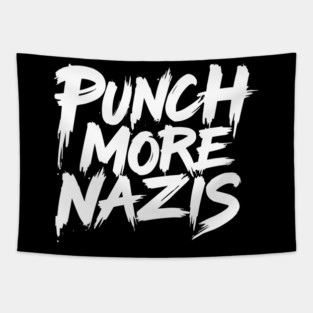 Punch-More-Nazis Tapestry