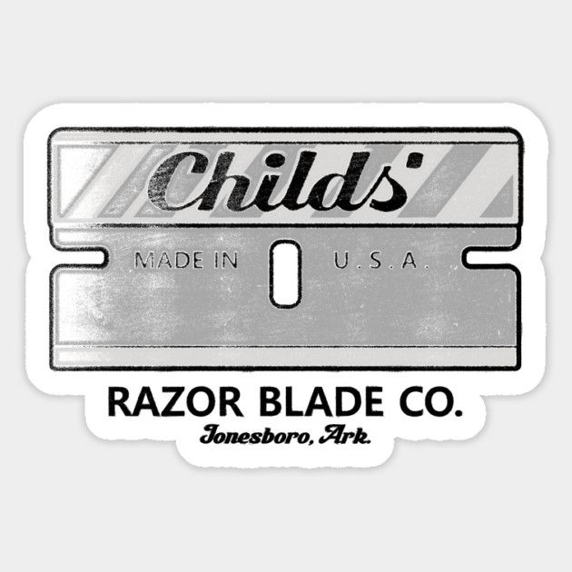 Childs' Razor Blade Co. Magnet by rt-shirts