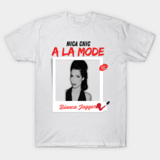 Femme Fatal Bianca Jagger T-Shirt