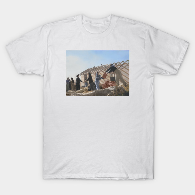 Israel, Kibbutz Yasur, Women. 1949 T-Shirt by UltraQuirky