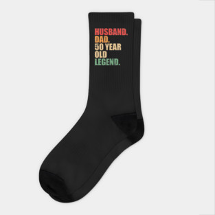 50th birthday Socks