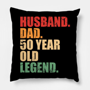 50th birthday Pillow