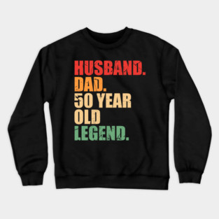 50th birthday Crewneck Sweatshirt