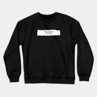 anthony bourdain Crewneck Sweatshirt
