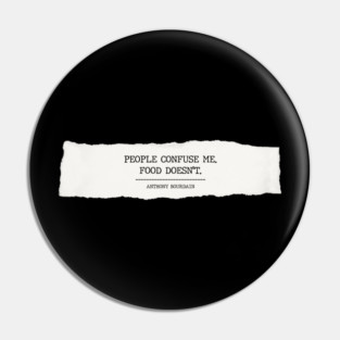 anthony bourdain Pin