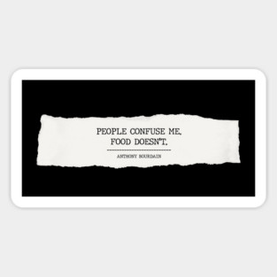 anthony bourdain Sticker