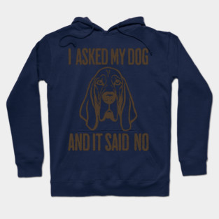 I asked my dog and it said No Hoodie