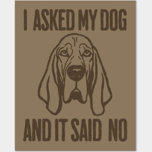 I asked my dog and it said No Posters and Art