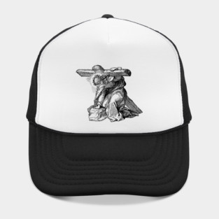 Jesus Carrying the Cross – Catholic Devotional Art Hat
