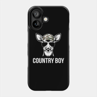 Country Boy Funny Outdoor Hunting Lifestyle Phone Case