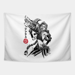 Jinx sumi e Tapestry