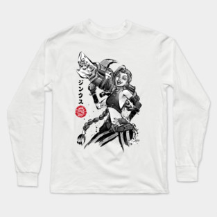Jinx sumi e Long Sleeve T-Shirt