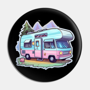 Spring Roadside Dreams Pin