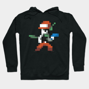 Quote low-res pixelart Hoodie
